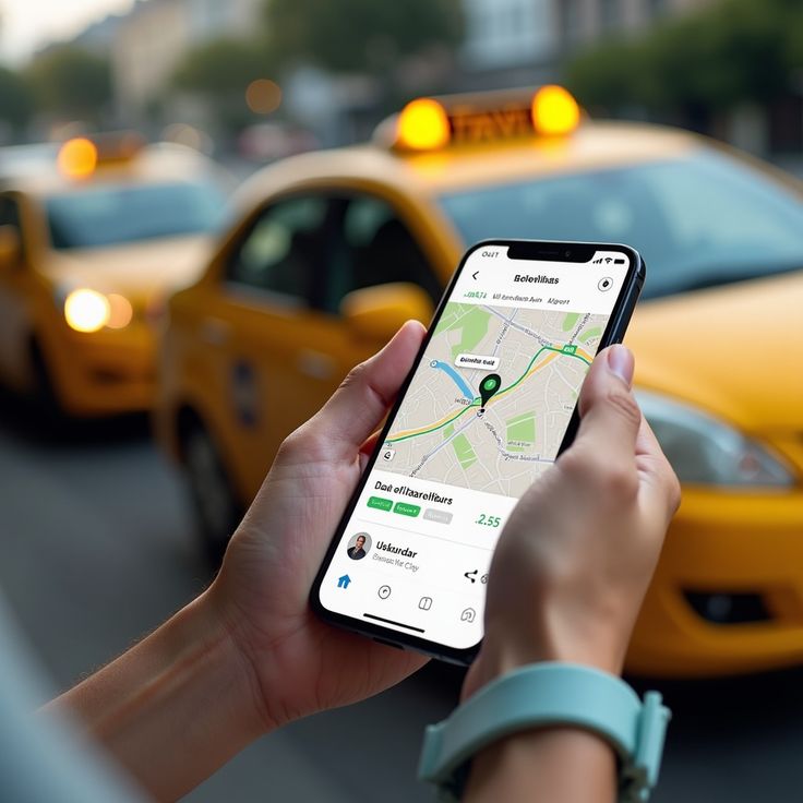 Taxi Booking App UI